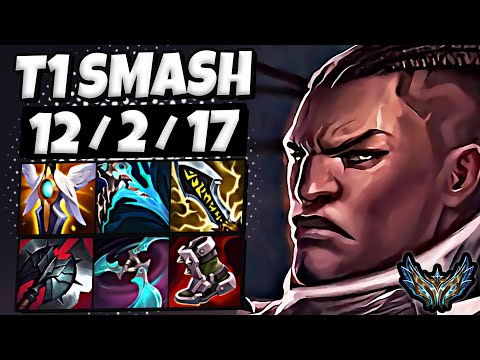 T1 Smash Lucian vs Tristana [ ADC ] Patch 25.16 Korea Challenger