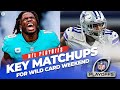 NFL Super Wild Card Weekend PREVIEW: KEY MATCHUPS To Watch In Each Game I CBS Sports HQ