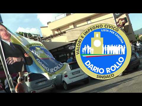 Elezioni Cascina, il candidato sindaco Dario Rollo presenta la sua squadra