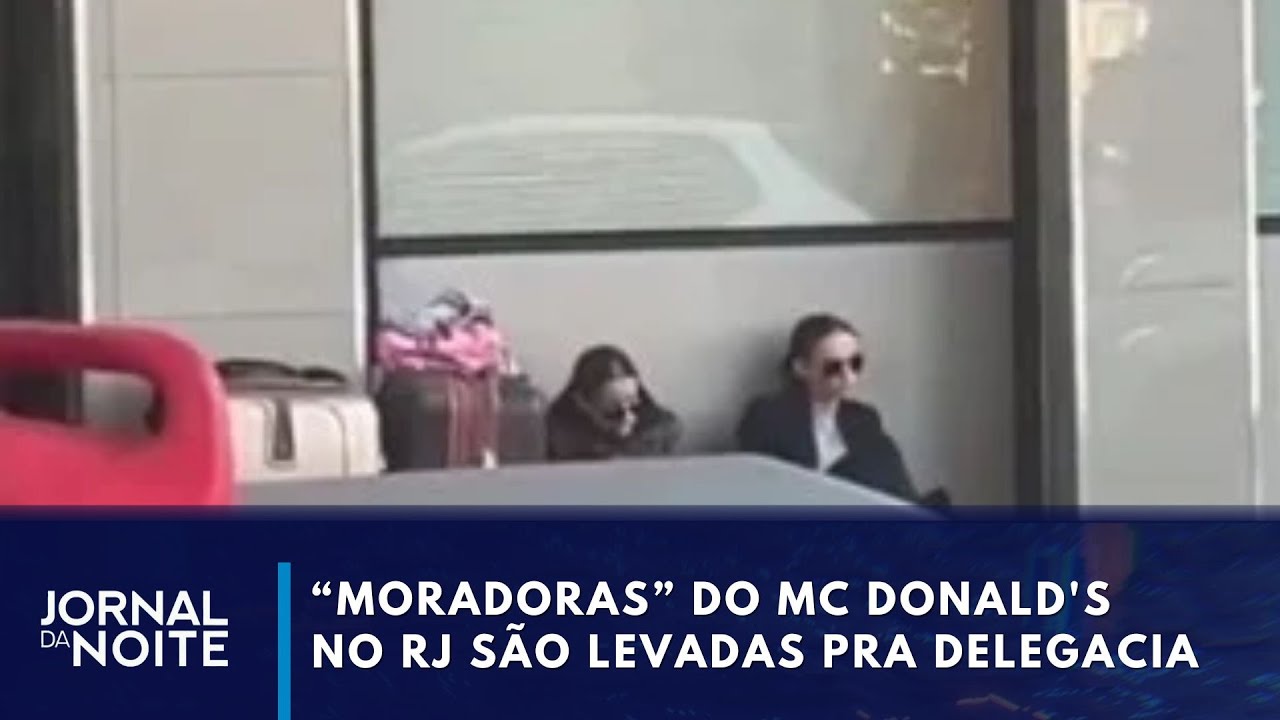 Do McDonald's para a delegacia: mãe e filha são suspeitas de racismo | Jornal da Noite