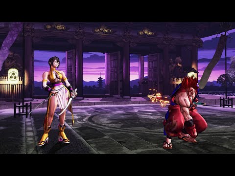 Shiki vs Kazuki Kazama (AI Hardest) - Samurai Shodown 4K Gameplay