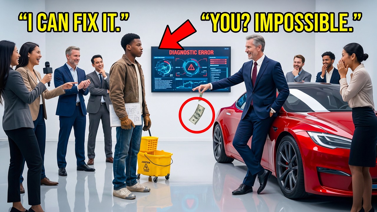 "I Can Fix Your Problem" Poor Black Boy Said — Millionaire Laughed… Until He Saw It