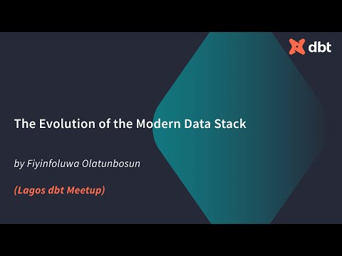 The Evolution of the Modern Data Stack (Fiyinfoluwa Olatunbosun)