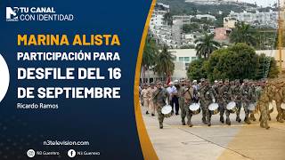 Marina alista participación para desfile del 16 de septiembre