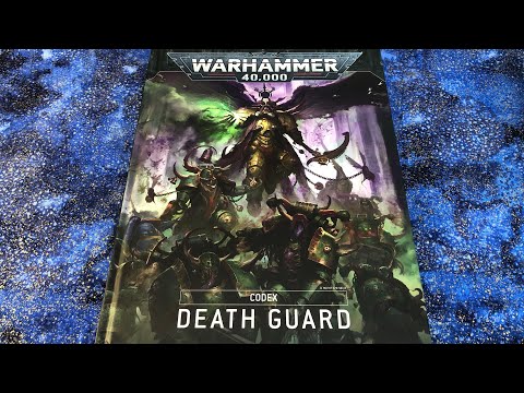 ASMR Death Guard 9th Ed. Codex + Mortarion, Miasmic Malignifier, Biologus Putrifier, and Tallyman