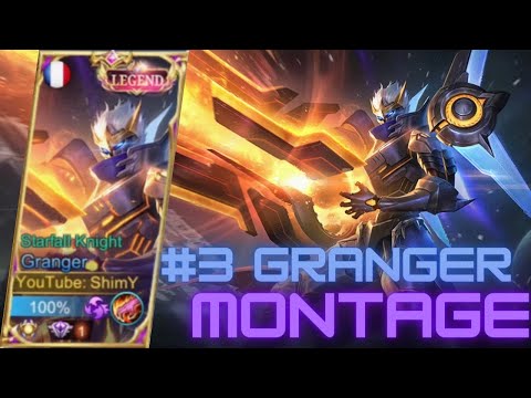 MANIAC! - GRANGER LEGEND SKIN MONTAGE - BEST RANK MOMENTS - MLBB