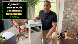 10,000 BTU Portable Air Conditioner and Dehumidifier