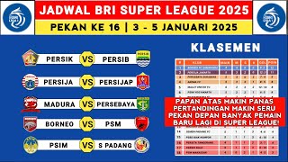 Download lagu Liga 1 2025 Schedule Week 16 - Persik vs Persib - Persija vs Persijap - Liga 1 Indonesia 2025 mp3