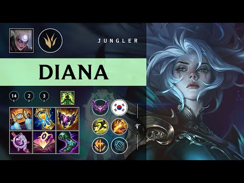 Diana Jungle vs Rek'Sai - KR Master Patch 26.02