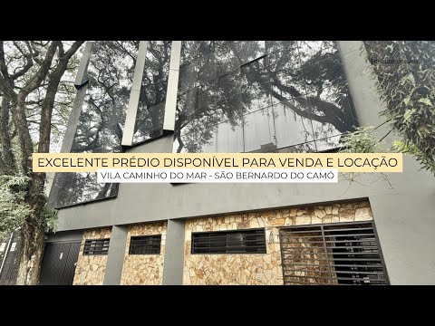 EXCELENTE PRÉDIO DISPONÍVEL PARA VENDA E LOCAÇÃO NA VILA CAMINHO DO MAR EM SÃO BERNARDO DO CAMPO 