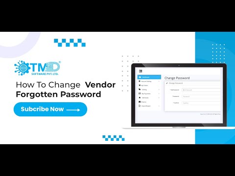 How a Vendor Can Generate a New Password In OpenCart Multivendor Website
