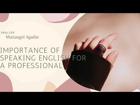 Importancia de hablar ingles para un profesional