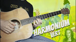 Vert  - Harmonium - Solo de guitare avec partition