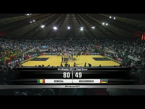 AFROBASKET 2017 - Résumé du Match Senegal vs Mozambique 80-49