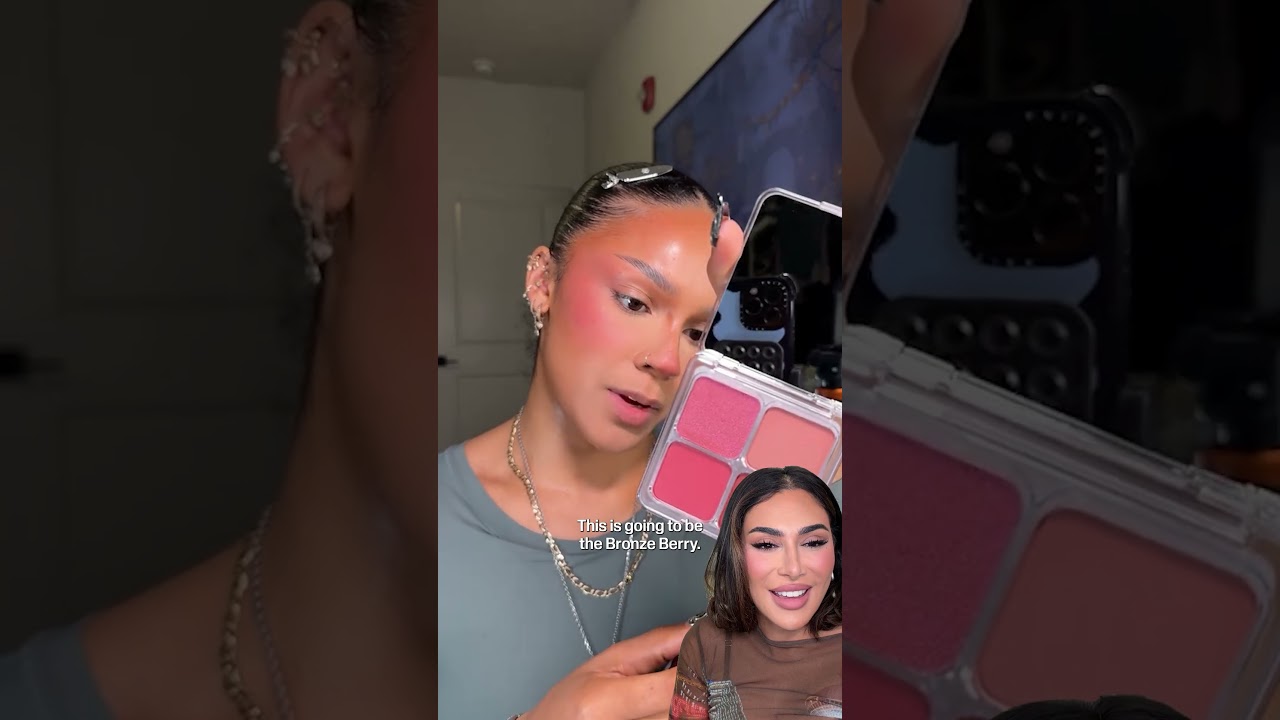 Her First Time Using Blush Filter… Huda’s Reaction Says It All 😍