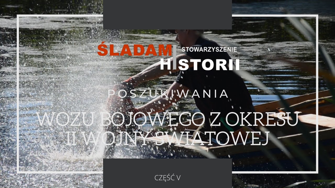 Śladami Historii - Na tropie wozu bojowego z okresu II WŚ - przygotowania pod GEORADAR