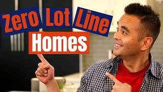 How zero lot line homes differ from traditional lot homes