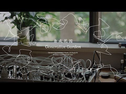Generative Garden I (Generative Ambient Music Of Modular) - Eurorack Synth, Serge NTO, Mangroves