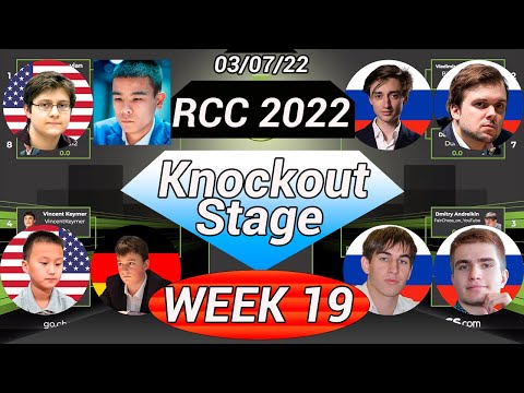 Rapid Chess Championship 2022 | Week 19 - Knockout | Chess.com | 03/07/22