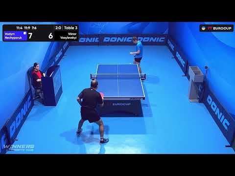 12:00 Vadym Nechyporuk - Viktor Vasylevskyi 21.08.2023 TT Euro.Cup  Ukraine Star. TABLE 3