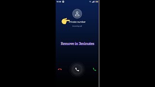 How to remove private/hidden number on your android phone