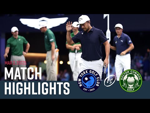 Match 14 Highlights | New York Golf Club vs. Boston Common Golf