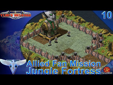 Red Alert 2│Yuri's Revenge│Allied Fan Mission│Jungle Fortress