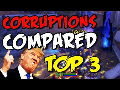 TOP 3 CORRUPTIONS COMPARED - Twilight Devastation, Infinite Star, Echoing Void - Gearing Guide 8.3