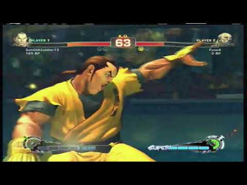 Super Street Fighter 4 - 04 (Dave vs. Spence) - Dan vs. Gouken