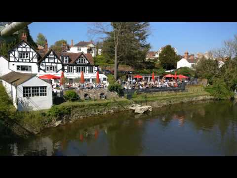 The Boathouse and Bridge in Shrewsbury