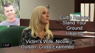 Curtis Reeves Stand Your Ground Hearing Day 4 Part 2 (Victims Wife Cross Examined) 02/23/17