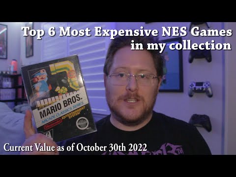 Top 6 Most Expensive NES games in my Collection