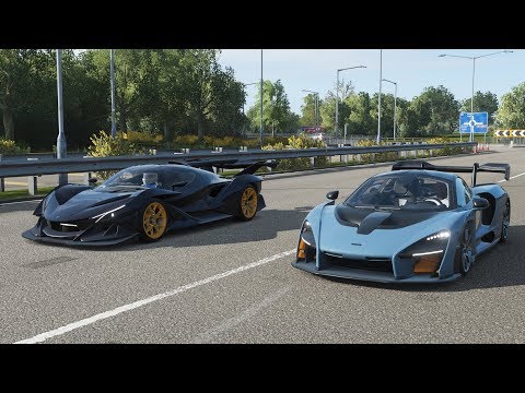 Forza Horizon 4 Drag race: Apollo Intensa Emozione vs McLaren Senna
