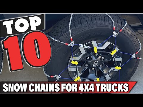 Best Snow Chains For 4x4 Truck In 2025- Top 10 Snow Chains For 4x4 Trucks Review