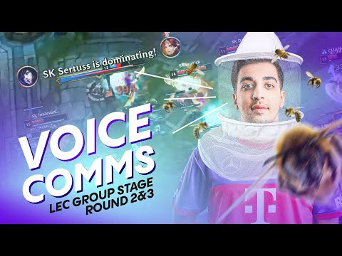 THE SUPERTEAM DESTROYERS - We're in Playoffs! | SK vs VIT | LEC Week 05 Voice Comms + Vlog