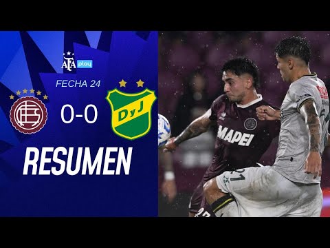 Lanus 0 vs 0 Defensa y Justicia | #TorneoBetano | Resumen | Fecha 24