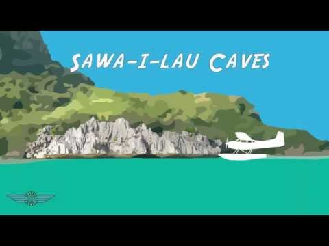 Sawa-i-lau Caves | Turtle Airways, Fiji