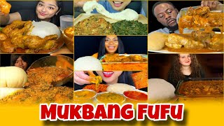 Download lagu MAKANAN NIGERIAN TERBAIK ✨‼️MUKBANG FUFU (Kompilasi Mukbang ASMR) mp3