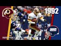 1992 RetroSkins Highlights: Washington Redskins vs New York Giants