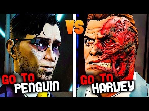 Go To Wayne Manor vs Go To Wayne Enterprises - Batman The Telltale Series Episode 4 - All Choices