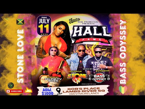 **Stone Love Ls Bass Odyssey @ Hall of Fame, Westmoreland JM**! 🇯🇲 Recorded live on **07/11/2025*