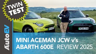 MINI Aceman JCW v's Abarth 600e - Abarth or MINI? Who builds the best hot EV crossover?