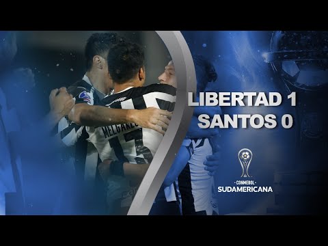 Gols e lances de Libertad x Santos