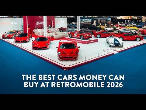 THE BEST CARS MONEY CAN BUY AT RETROMOBILE 2026