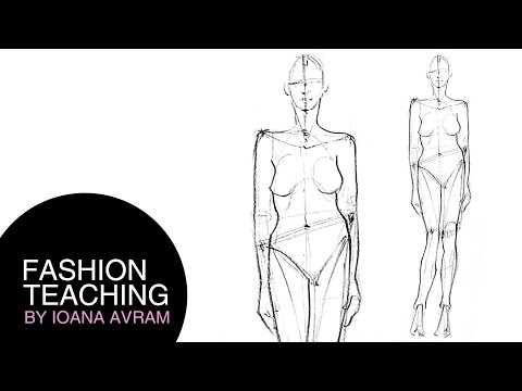 How to do fashion sketches step by step