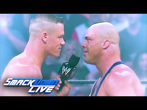 Kurt Angle Remembers ‘Testing’ John Cena In His First WWE Match