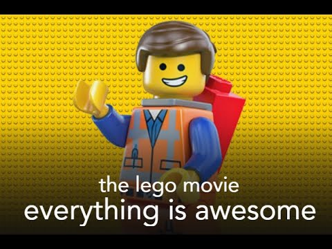 the lego movie - everything is awesome (lyric video)