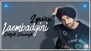 Laembadgini | Lyrics | Diljit Dosanjh | Latest Punjabi Song 2016 | Syco TM