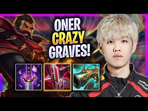 ONER IS SO CRAZY WITH GRAVES! - T1 Oner Plays Graves JUNGLE vs Kindred! | Season 2024