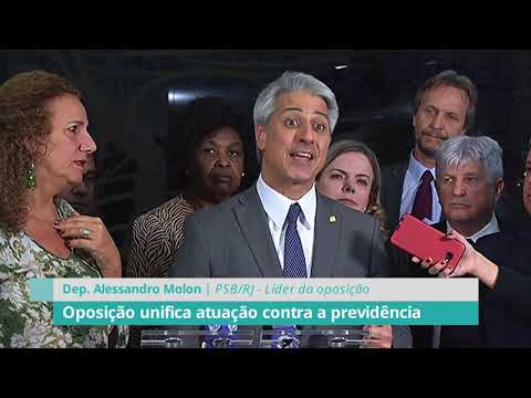 Oposição se une contra reforma da Previdência - 18/06/19